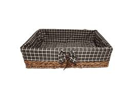 تصویر 2 از سبد حصیری پارچه ای سبک و قابل حمل راحت